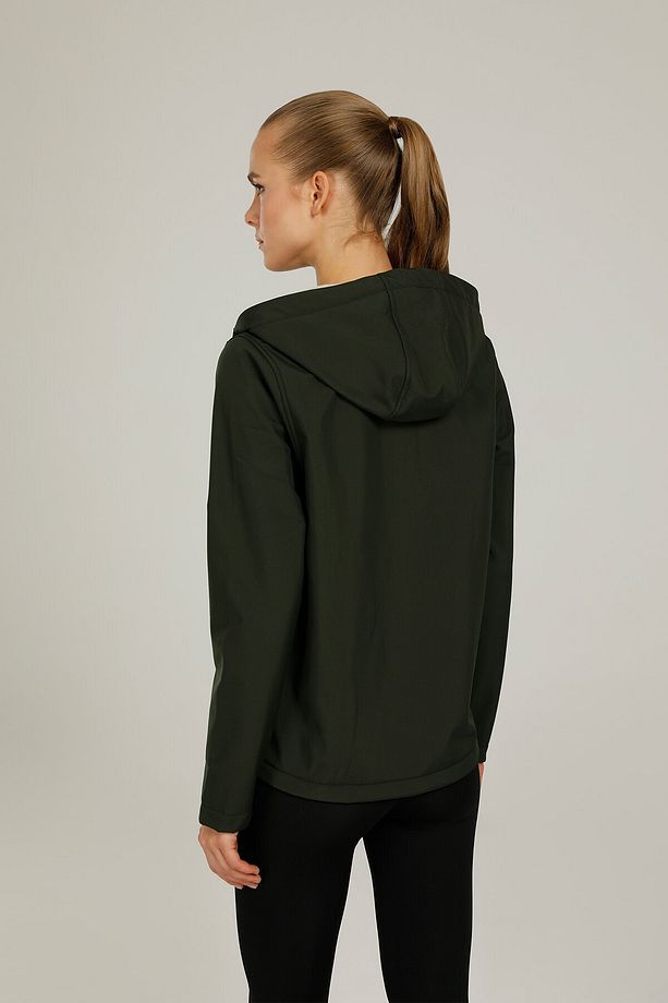Sn909 Basıc Softshell W Haki Kadın Softshell - 2