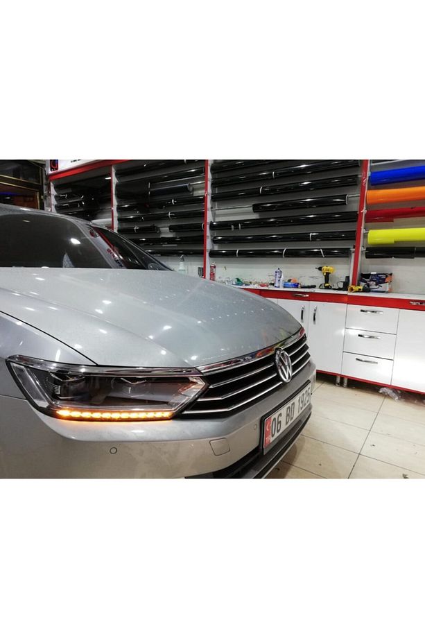 Passat B8 Led Far Highline Kayar Sinyal B8 Uyumlu Sağ Sol Takım 2015-2018 - 8