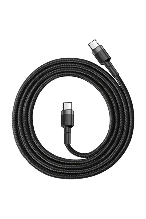 Çift Taraflı Type-c 1m Kırmızı Siyah - 2