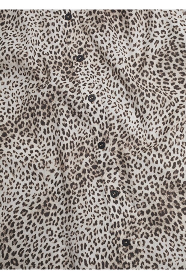 Leopar Desenli Bluz - 7