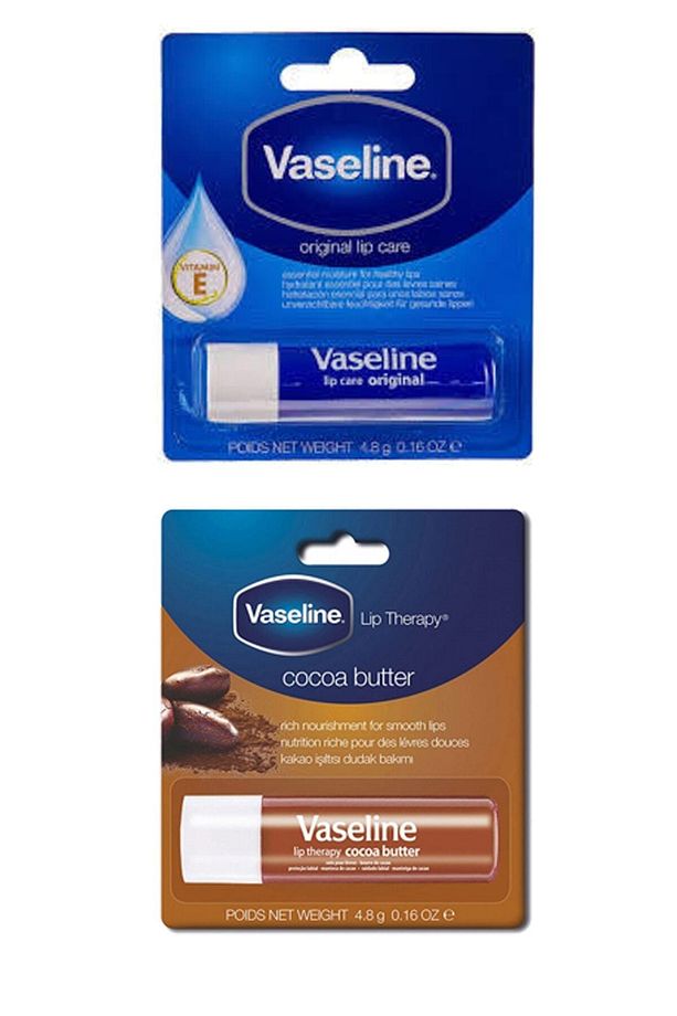 Vaselıne Dudak Balmı Set 2'li Orginal Lıp Care + Cocoa Butter Dudak Bakım Balmı 4,8 g - 1