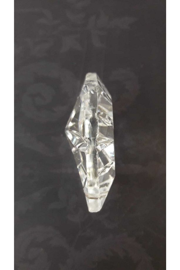 Kristal Avize Taşı Şeffaf (boyu 5 Cm-eni 3,5 Cm) - 4
