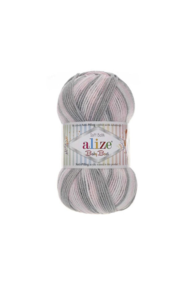 Baby Best Batik Anti-Pilling Baby Knitting Yarn 6664