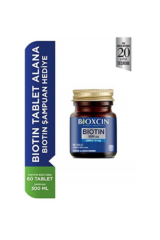 Bıotın 5000mcg 60tb+şamp Hed.(kofre) 1 Paket (1 X 1 Adet) - 4