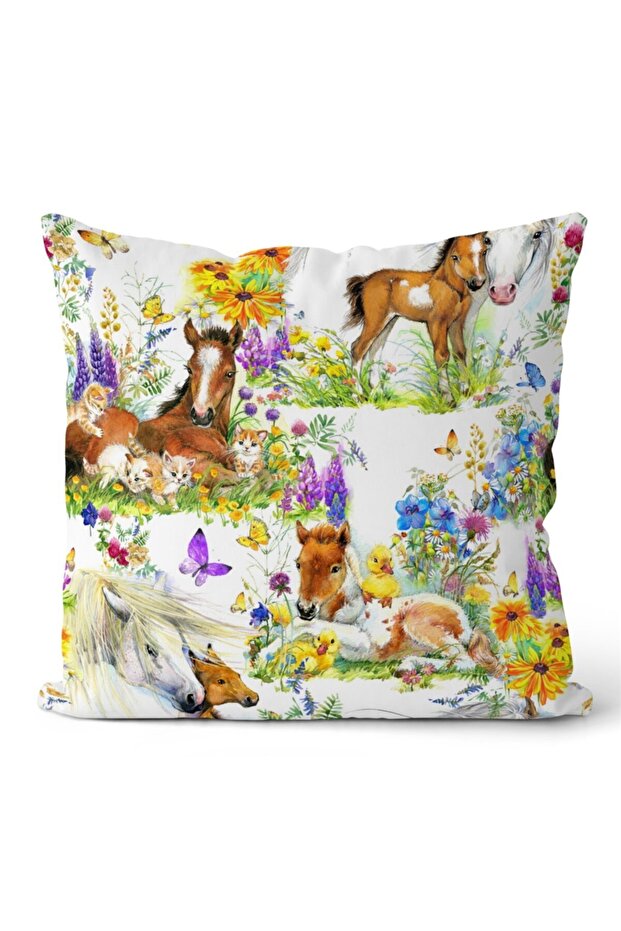 Double Sided Throw Pillow Cover Code: Kir1224 - 1