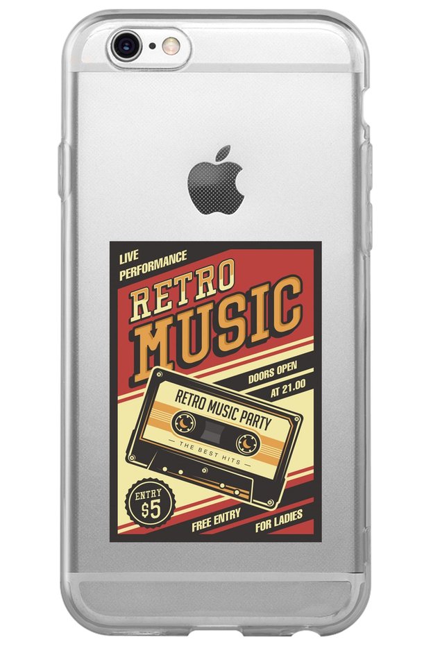 حافظة هاتف من السيليكون الشفاف المتوافقة مع هاتف Iphone 6 6s