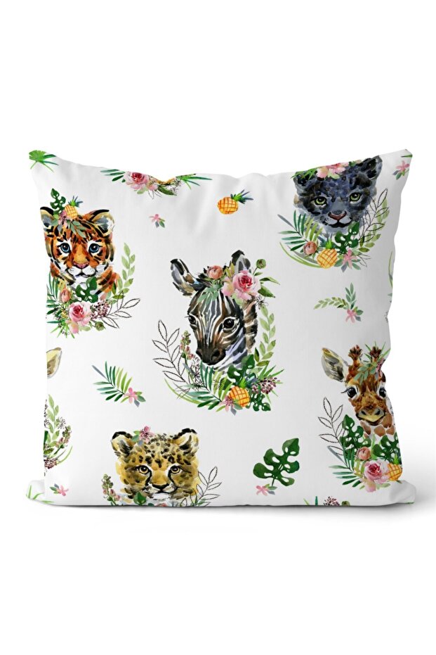Double Sided Throw Pillow Cover Code: Kir1110 - 1