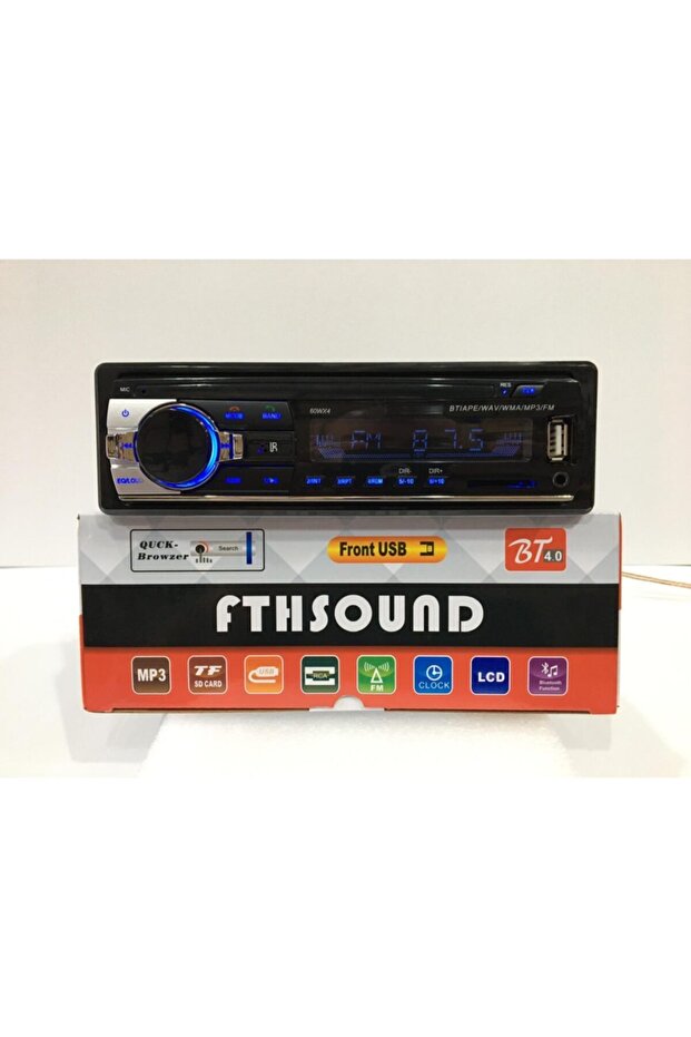 Fth-32 Car Tape Bluetooth Dual USB Aux Sd Remote Control Dual Amplifier Output - 1