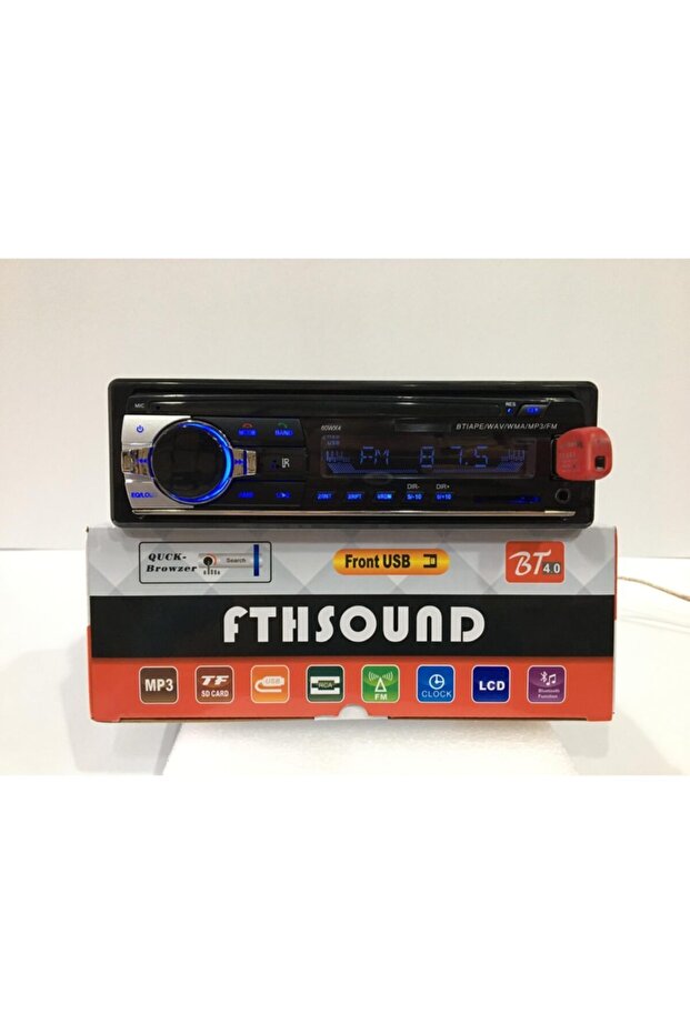 Fth-32 Car Tape Bluetooth Dual USB Aux Sd Remote Control Dual Amplifier Output - 11
