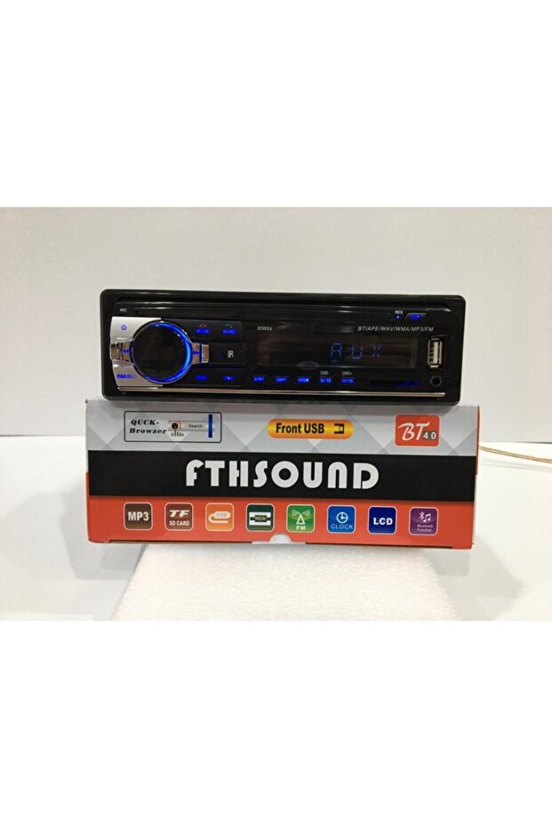Fth-32 Car Tape Bluetooth Dual USB Aux Sd Remote Control Dual Amplifier Output - 7
