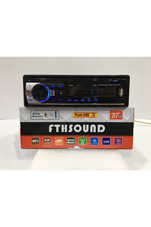 Fth-32 Car Tape Bluetooth Dual USB Aux Sd Remote Control Dual Amplifier Output - 9