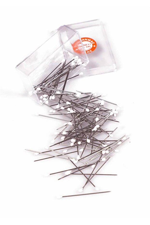 White Headed Enamel Bulk Needle 100 Pieces