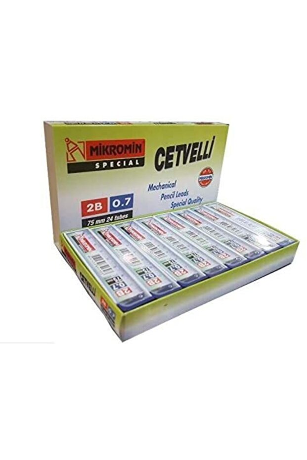 Cetvelli 0.7 Uç 24'lü - 1