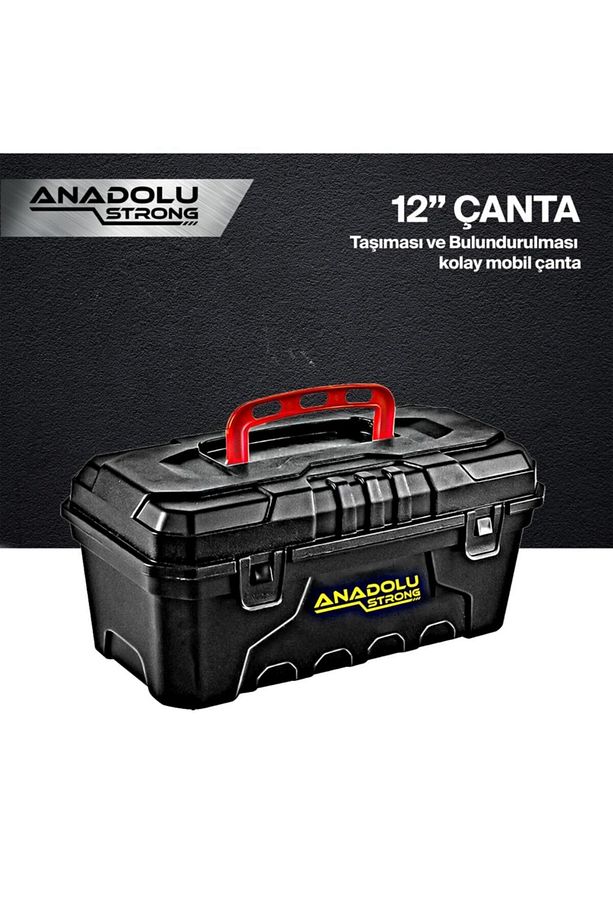 Anadolustrong Scr17 26 Parça Şarjlı Cidalama Matkap Ve 12" Taşıma Çantası - 5