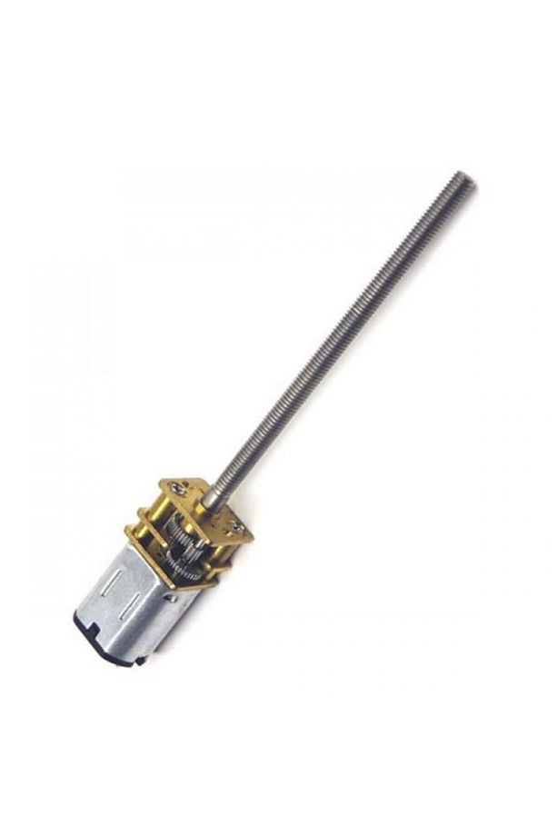 N20 6v 300rmp 12mm Redüktörlü Dc Motor Vidalı Uzun Mil M3 Vida - 2