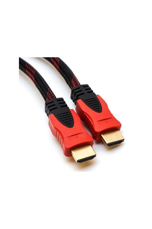 HDMİ Kablosu 1.4b 3D 10 Metre LCD Ara Bağlantı Erkek-Erkek Ps3 Ps4 Xbox Uydı Dvd Notebook - 1