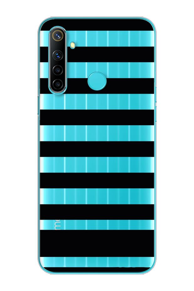 Line Design Super Transparent Silicone Phone Case Oppo Realmi 6I