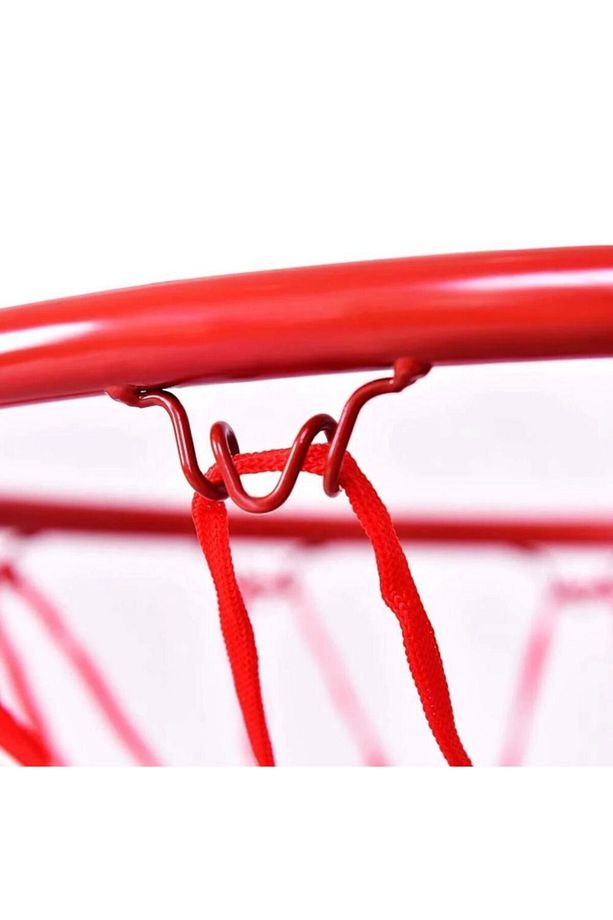 Tek Ebat Basketbol Çemberi Tek Katlı Fileli LYT - 01 Kırmızı - 3