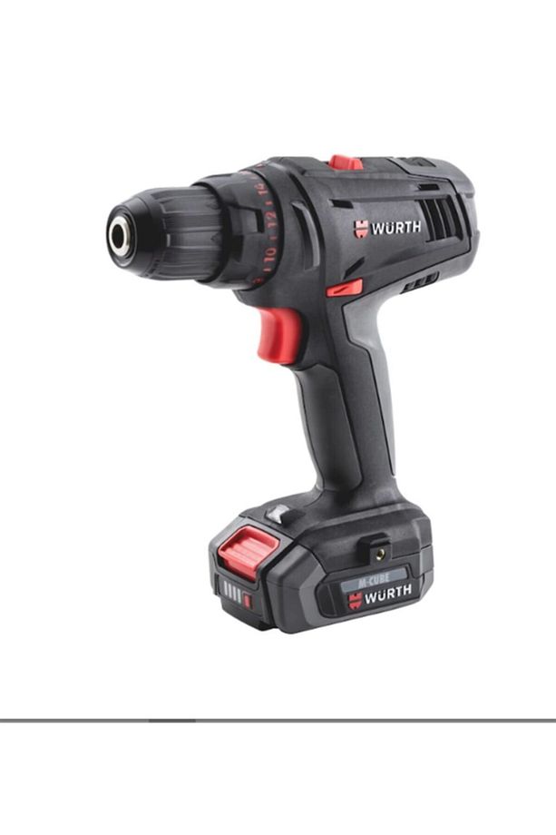 WÜRTH Akülü matkap ABS 12 COMPACT M-CUBE® (ŞARJ BATARYA DAHİL) - 1