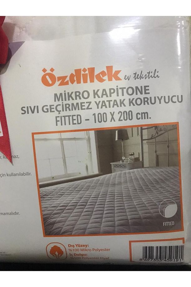 100x200+30cm Mikro Kapitoneli Sıvı Geçirmez Yatak Koruyucu Alez(tek Kişilik) - 2