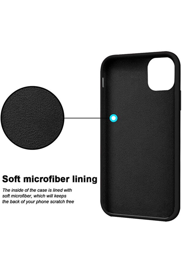 Iphone 11 Black Premium Liquid Gel Silicone Case - 2