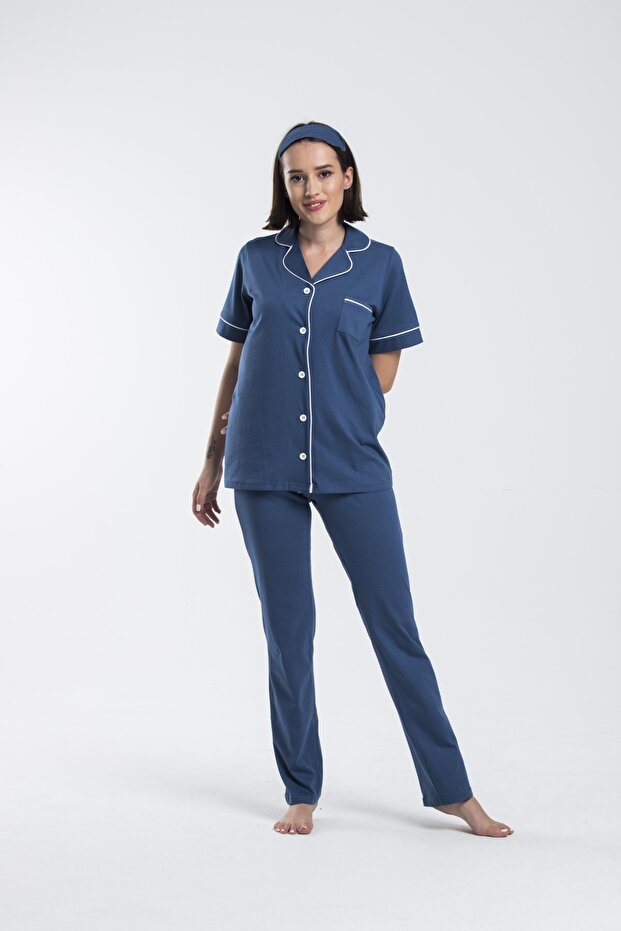 Women's Short-Sleeve Pajama Set