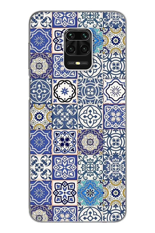 Ceramic Design Super Transparent Silicone Phone Case Xiomai Redmi Note 9 Pro - Note 9S