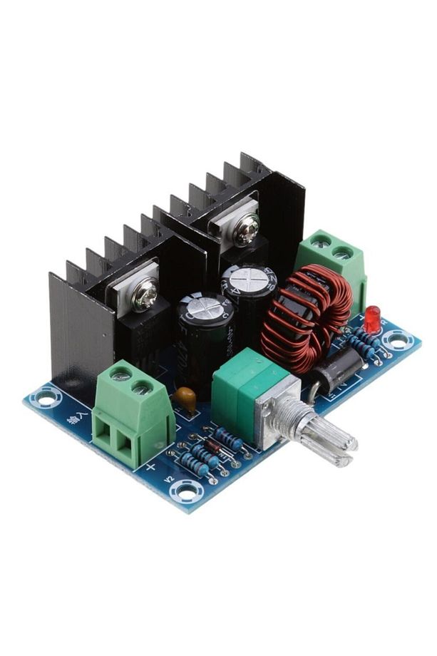 Xl4016 Potlu Ayarlanabilir 8a Güç Kaynağı Voltaj Düşürücü Xh-m401 - 1