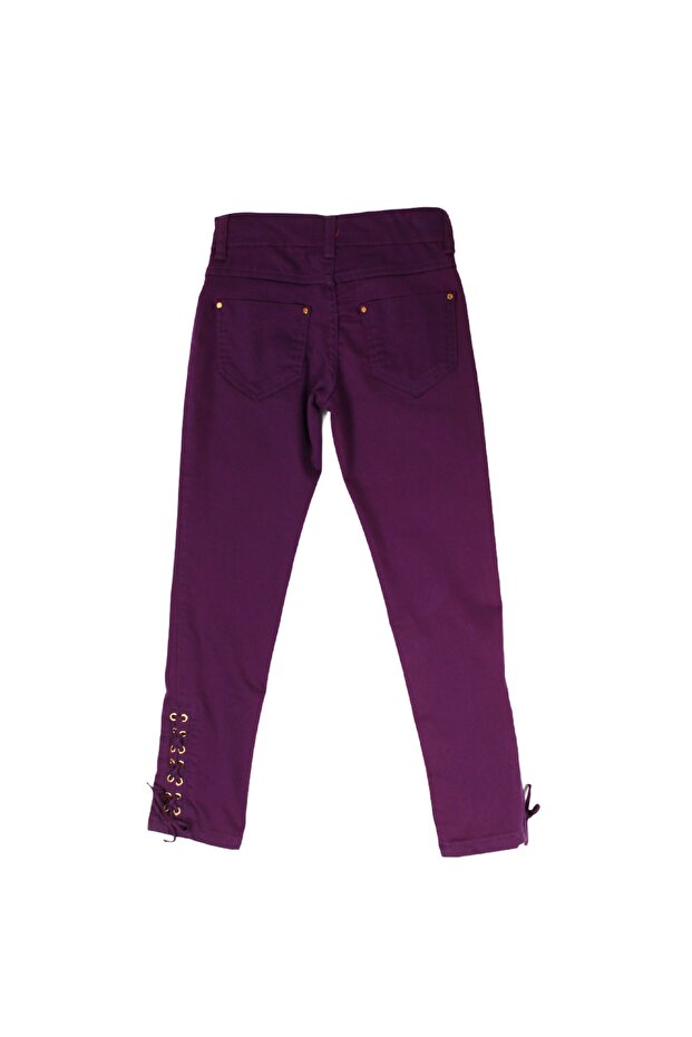 Devojčice ljubičaste pantalone - 2