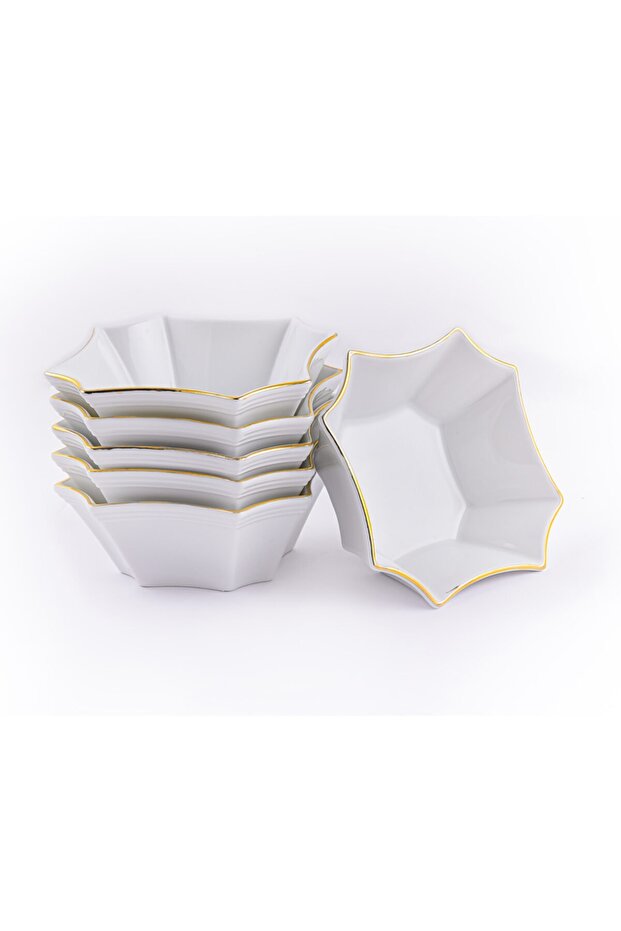 Star Gold Yaldızlı 6 Lı Çerezlik Takımı - 1