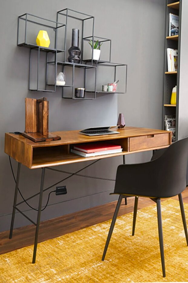 Ahşap Dekoratif Masa Lambası - 2