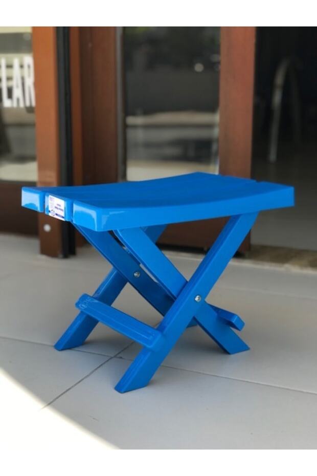 Mavi Katlanabilir Tabure - 1