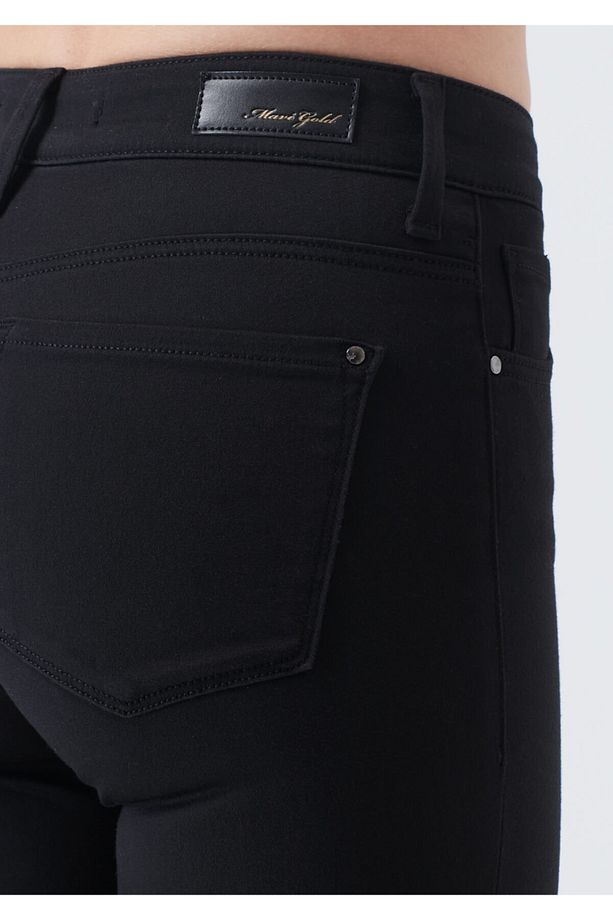 Kadın Tess Indıgo Move Siyah Jean Pantolon 100328-26515 - 6