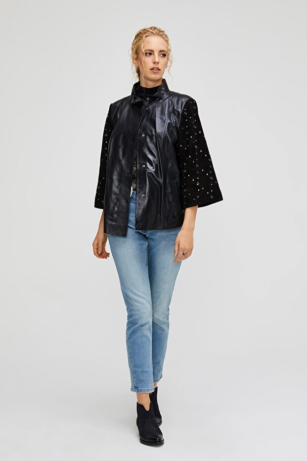 Kadın Siyah Elite Ceket - 1