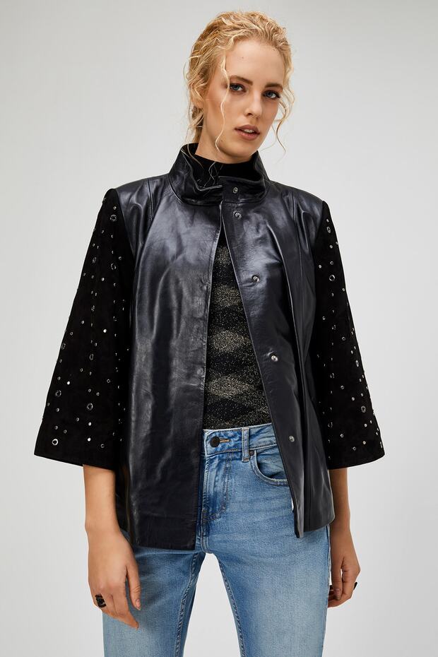 Kadın Siyah Elite Ceket - 2