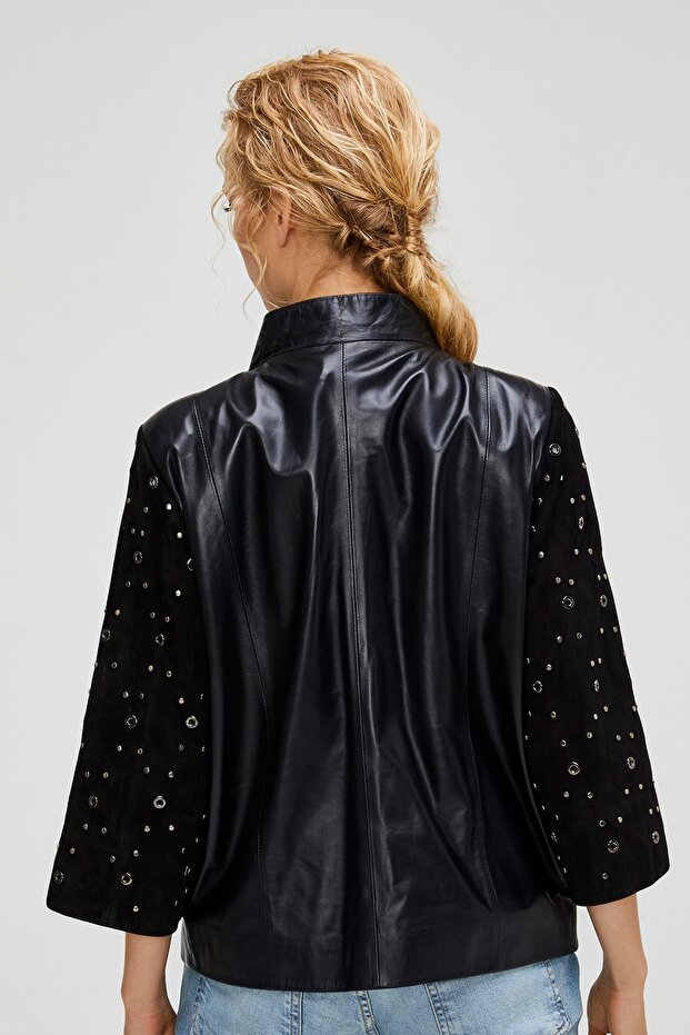 Kadın Siyah Elite Ceket - 3