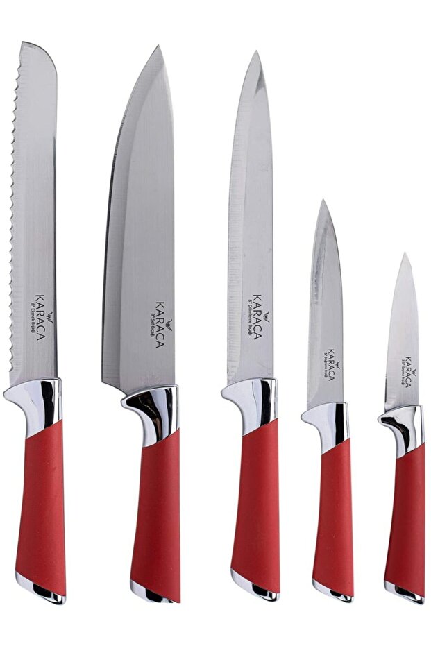 Grande Bıçak Seti Red - 2