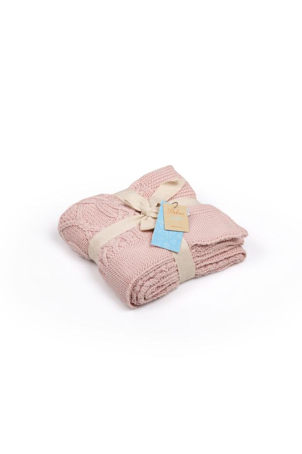 Knitted Baby Blanket8681245001827 90x90 cm