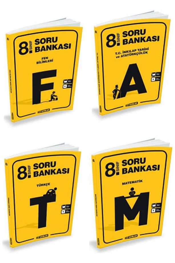 Hız 8.sınıf Türkçe Matematik Fen İnkılap Soru Bankası 2021 - 1