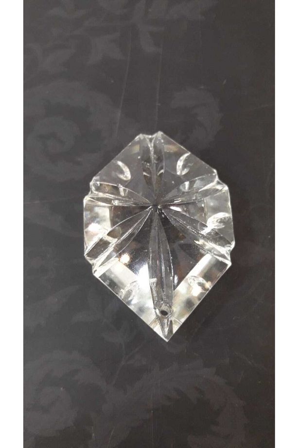 Kristal Avize Taşı Şeffaf (boyu 5 Cm-eni 3,5 Cm) - 2