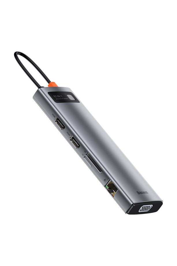 Metal Gleam 11in1 Multifonksiyonel Type-c Hub Dock Station - 3