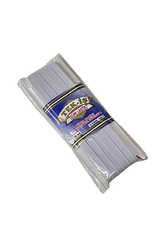 Rubber Hard Soft Laundry Johns Skirt Waist Leg Baby Rubber Flat Soft 0,9cm No:1 White 10m
