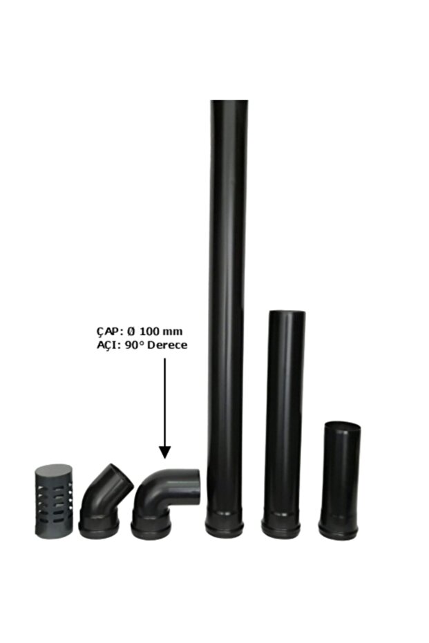 90° Derece Dirsek (ø 100 Mm) - 4