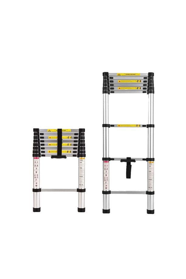 Packtech Alüminyum Teleskopik Merdiven 5 Metre - 14 Basamak - 1