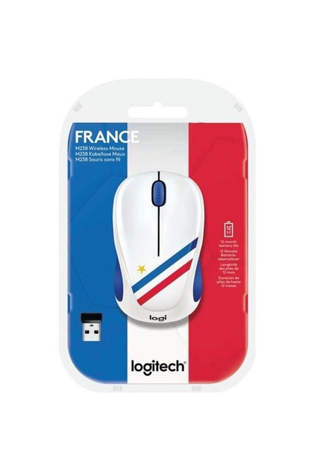 M238 Fan Collection - France 2.4ghz Wireless Mouse 910-005404 - 3