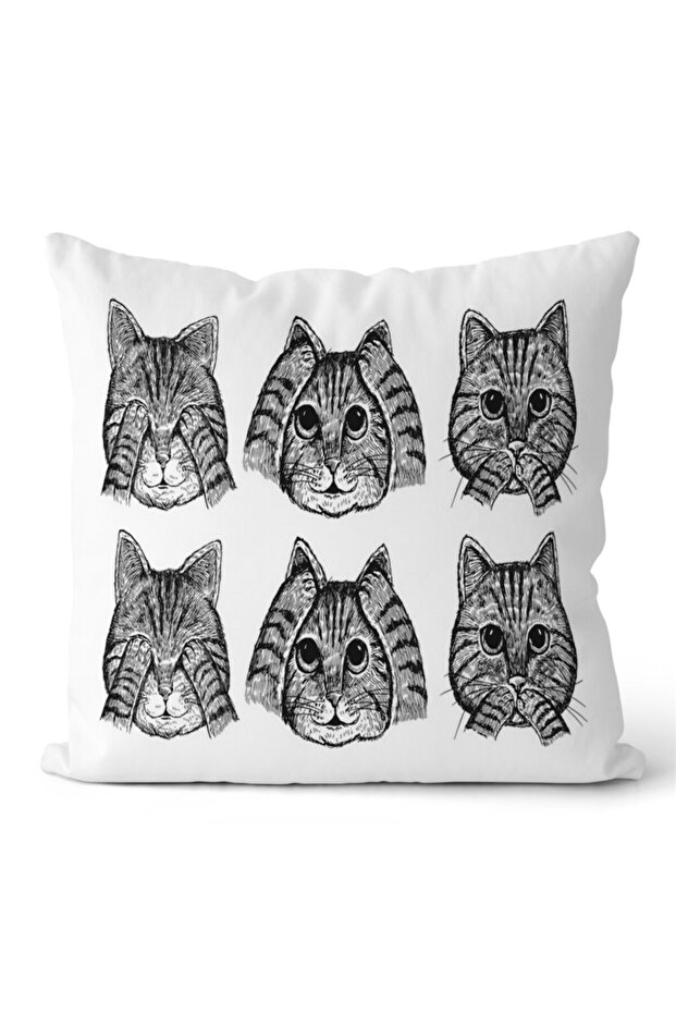 Double Sided Throw Pillow Cover Code: Kir1143 - 1