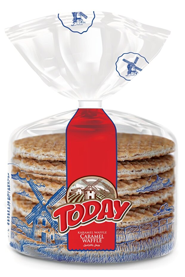 Caramel Waffle Torbacık Poşet 252 gr 2 Adet - 1