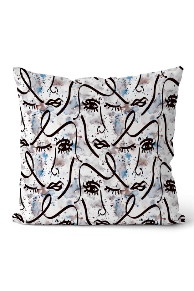 Double Sided Throw Pillow Cover Code: Kir1008 - 1