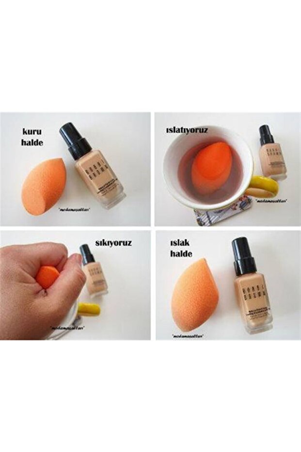 Yüz Makyaj Yapma Yumurta Model Makyaj Süngeri - 2