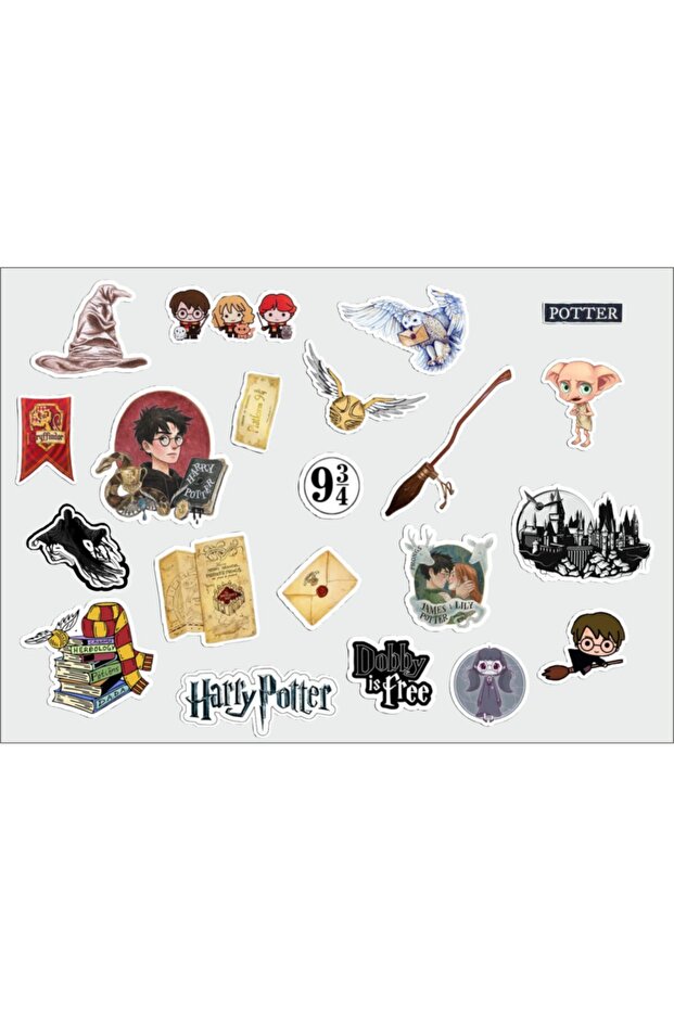 Harry Potter 4 Sticker Seti